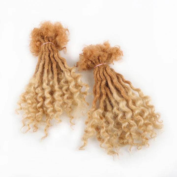 Vendu par Lot de 20 extensions de locks – cheveux naturels afro kinky avec pointes bouclées