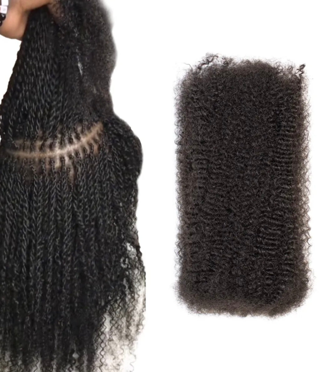 Mèches naturelles pour micro Locks micro twist