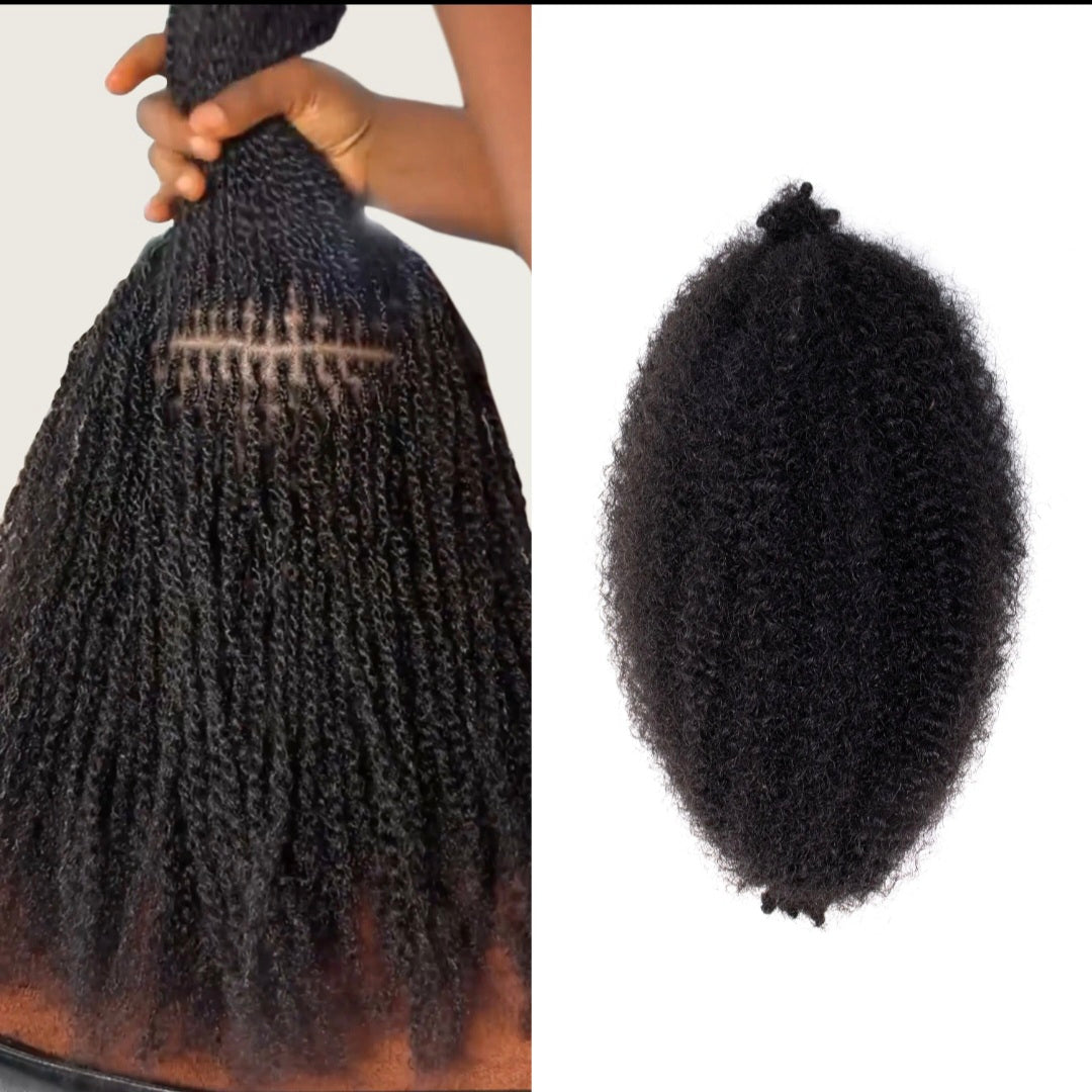 Mèches naturelles pour micro Locks micro twist