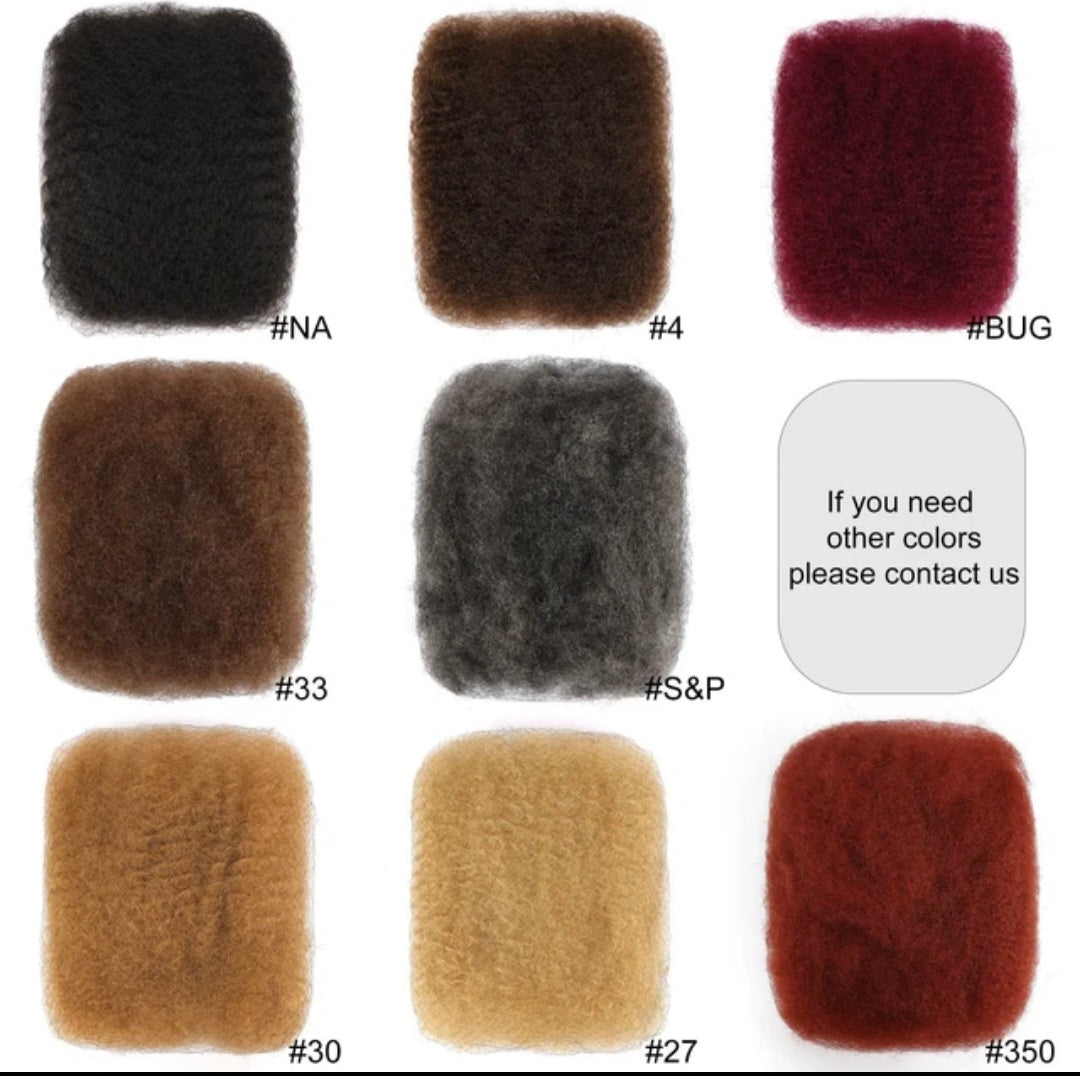 Mèches naturelles pour micro Locks micro twist
