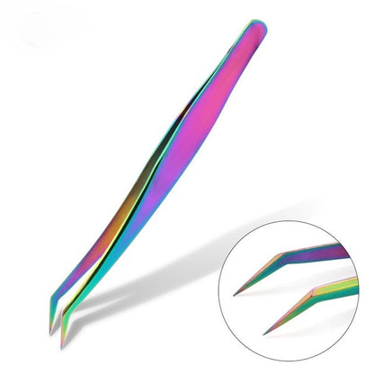 Beauty Tools Stainless Steel Eyelash Tweezers