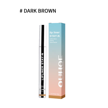 Crayon à Lèvres Waterproof - Définition Précise et Longue Tenue