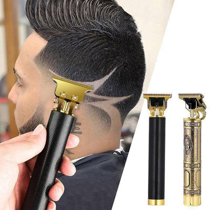 Tondeuse Électrique USB Rechargeable - Trimmer Professionnel pour Barbe et Cheveux