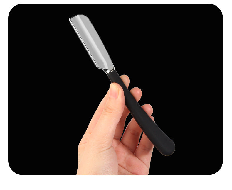 American Straight Handle Men's Shaver Zinc Alloy Razor Knife Holder