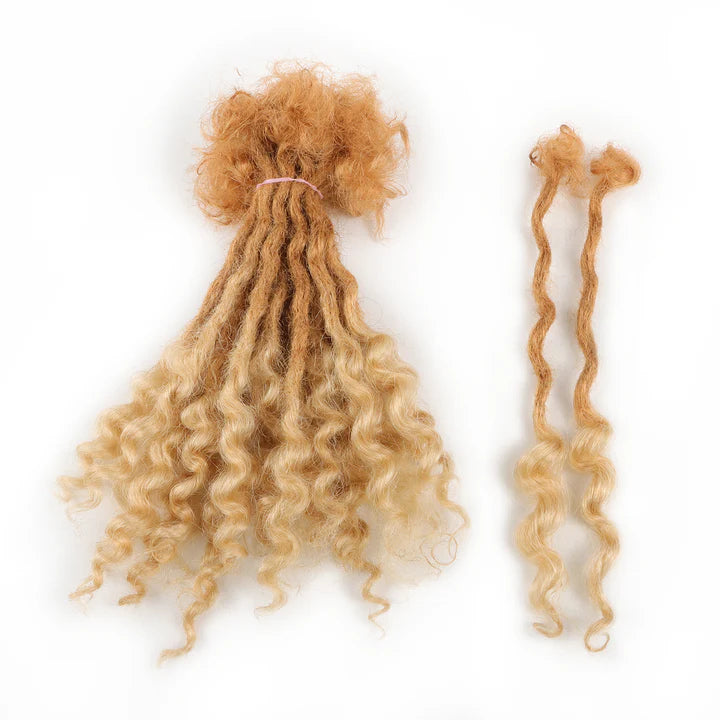 Vendu par Lot de 20 extensions de locks – cheveux naturels afro kinky avec pointes bouclées