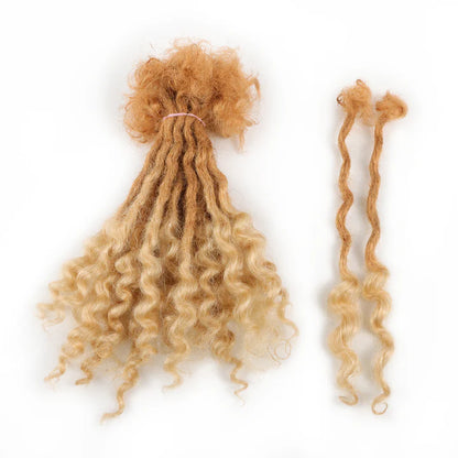 Vendu par Lot de 20 extensions de locks – cheveux naturels afro kinky avec pointes bouclées