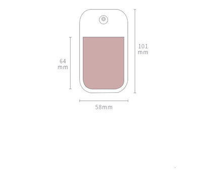 Card Spray 45ml  Disinfection Alcohol Spray Bottle