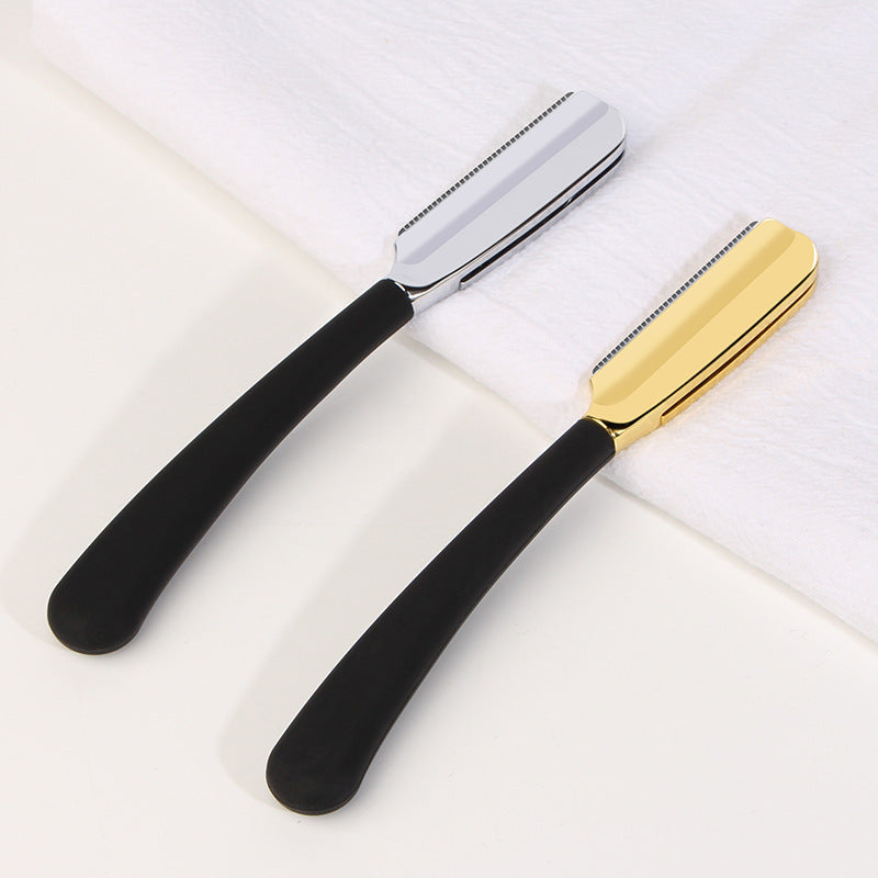 American Straight Handle Men's Shaver Zinc Alloy Razor Knife Holder