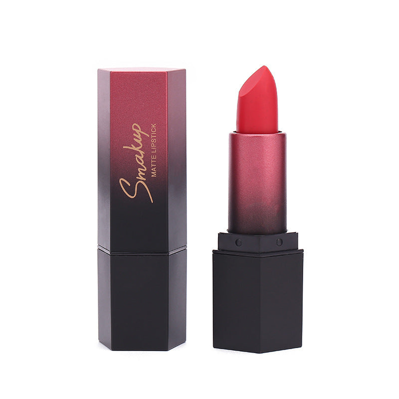 Rouge à Lèvres Mat - Résistant à la Décoloration et Sans Transfert