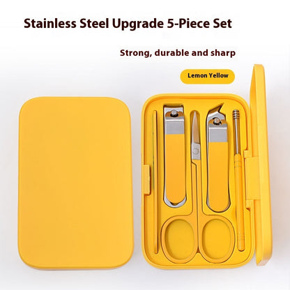 Nail Clippers Six-piece Set Anti-splash Large Opening