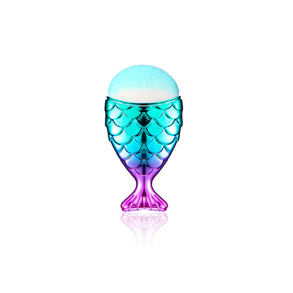 Gradient Electroplating Mermaid Makeup Brush Beauty Makeup Tool Set