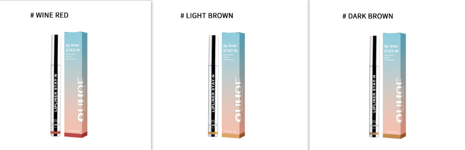 Crayon à Lèvres Waterproof - Définition Précise et Longue Tenue
