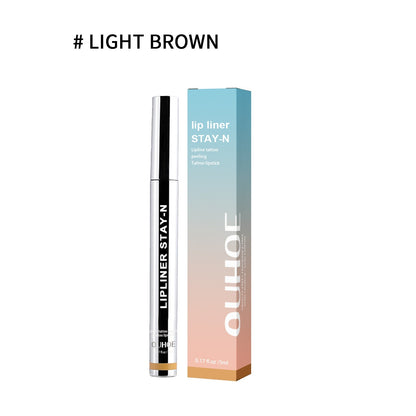 Crayon à Lèvres Waterproof - Définition Précise et Longue Tenue
