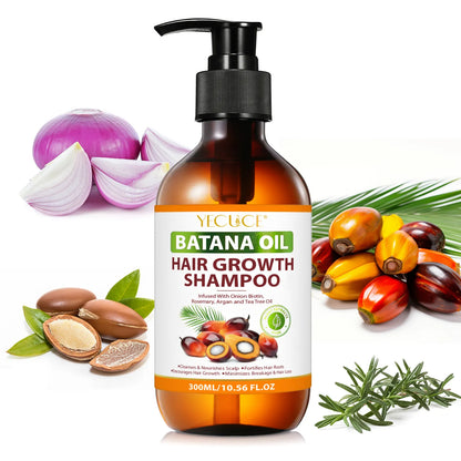 Shampooing à l’huile de Batana – 300 ml – Anti-chute, nourrissant & fortifiant
