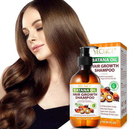 Shampooing à l’huile de Batana – 300 ml – Anti-chute, nourrissant & fortifiant