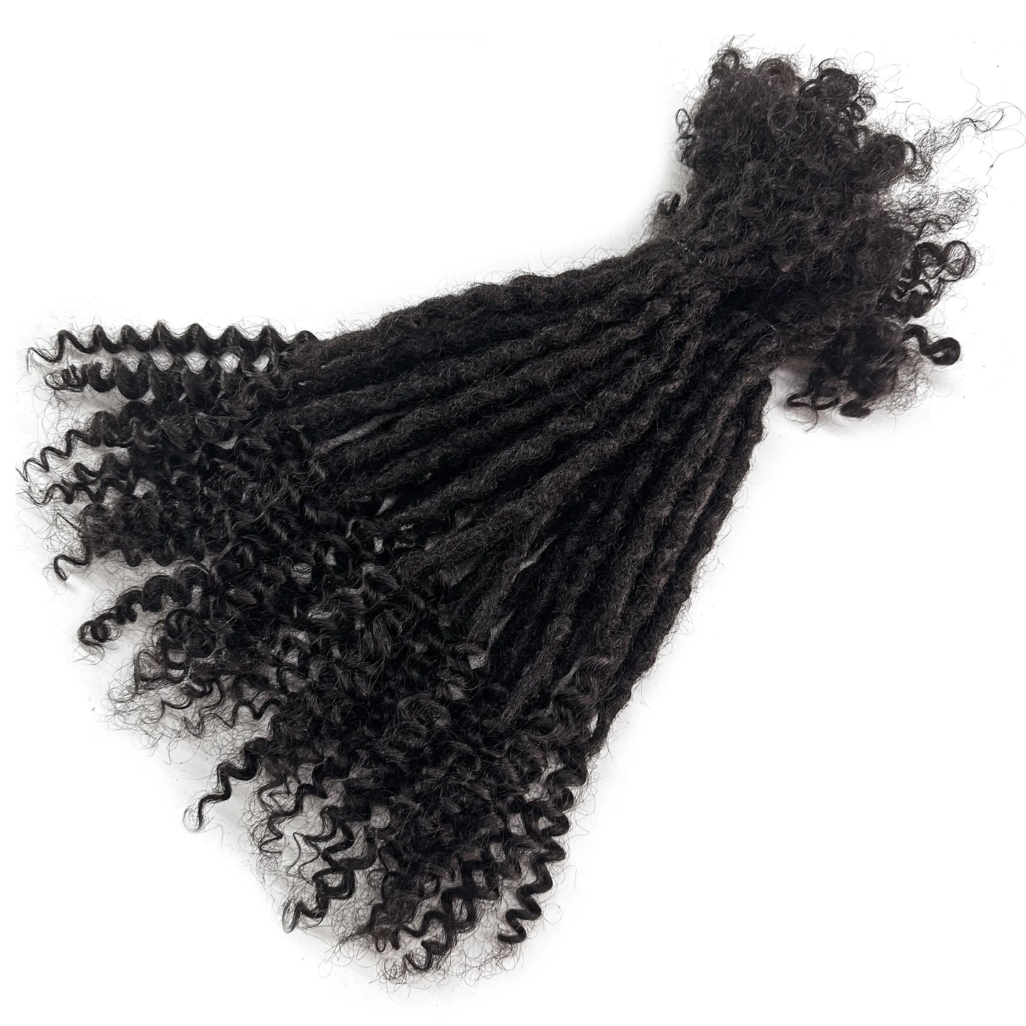Vendu par Lot de 20 extensions de locks – cheveux naturels afro kinky avec pointes bouclées