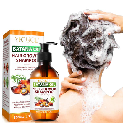 Shampooing à l’huile de Batana – 300 ml – Anti-chute, nourrissant & fortifiant