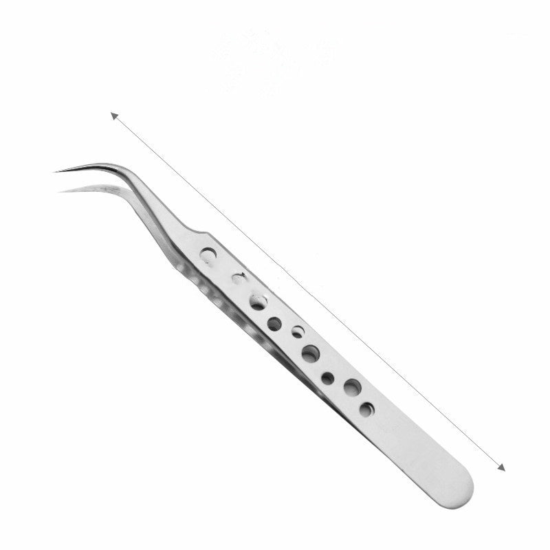 Beauty Tools Stainless Steel Eyelash Tweezers