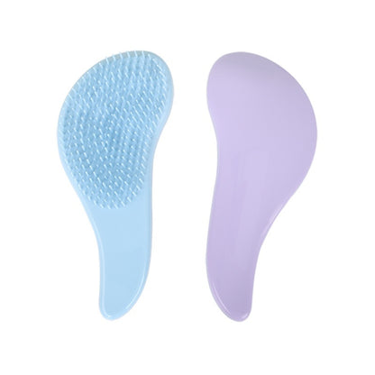Solid Color Massage Comb Soft Teeth Smooth Hair Without Knot
