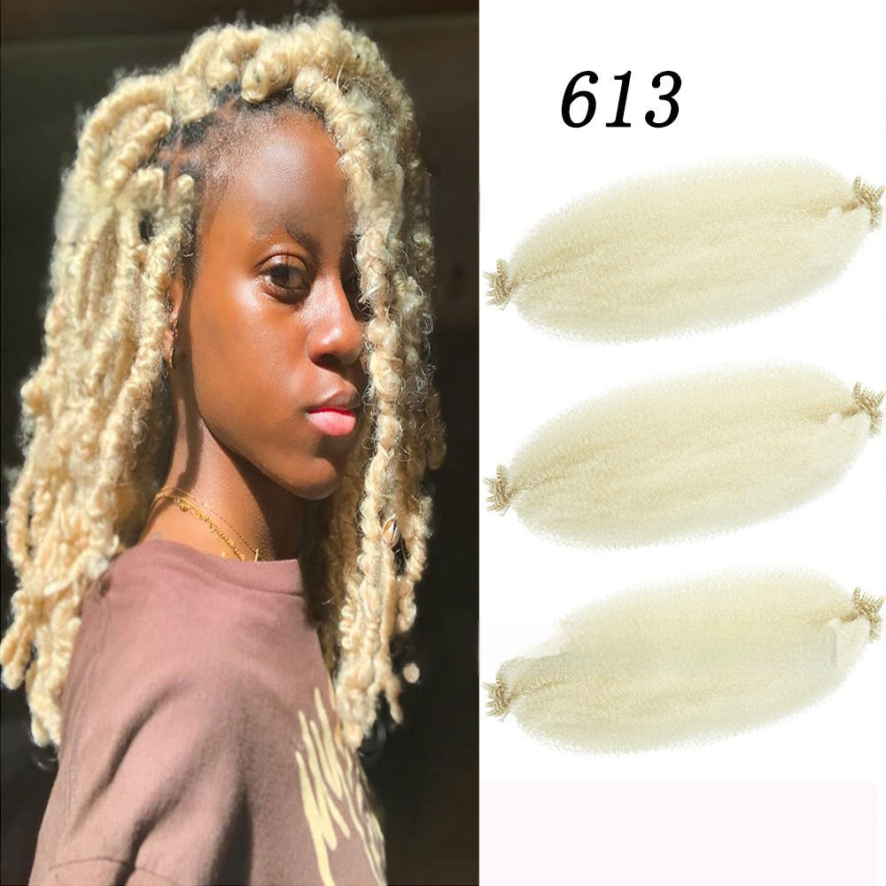 Extensions Crochet Springy Afro Twist en Fibre Haute Température