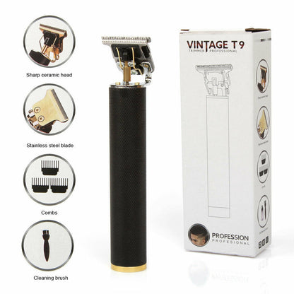 Tondeuse Électrique USB Rechargeable - Trimmer Professionnel pour Barbe et Cheveux